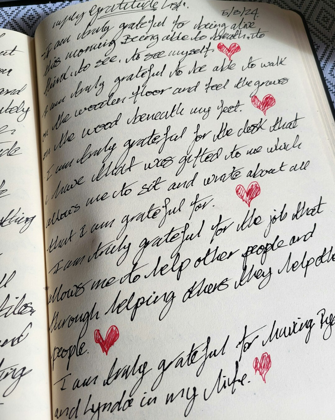 old love letter celebrity